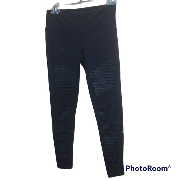 Alo Yoga Moto legging major moto Black - Picture 4 of 9